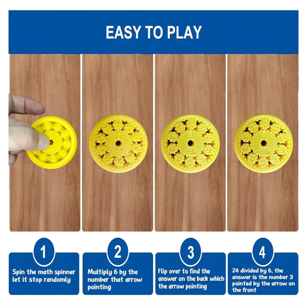 Math Fidget Spinners - Picture 2 of 5